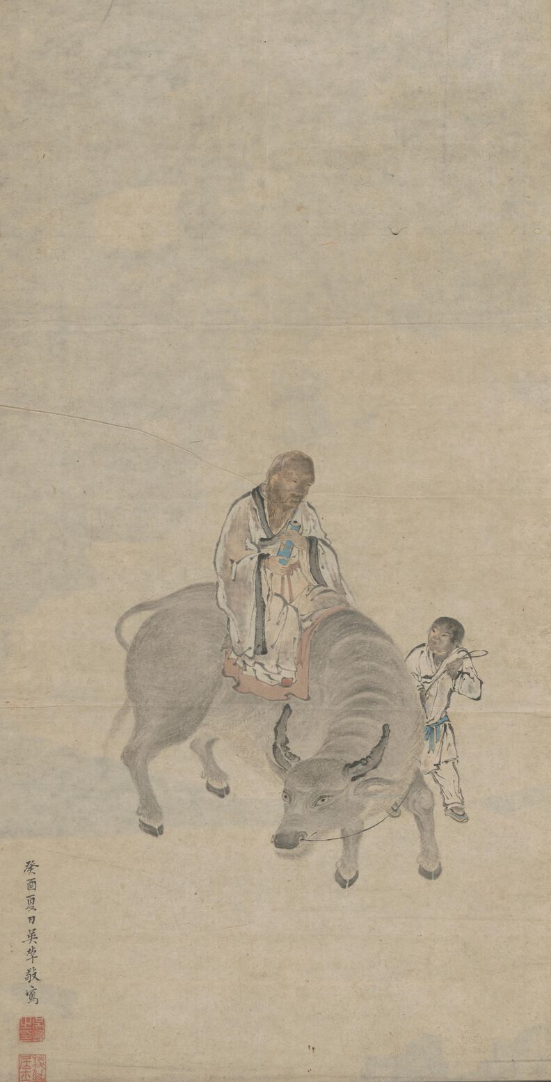老子骑牛图缩略图