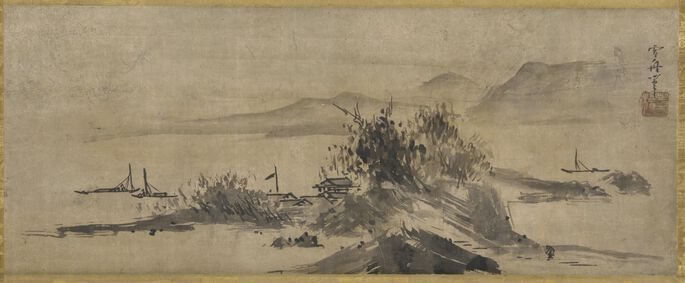 破墨山水图预览图