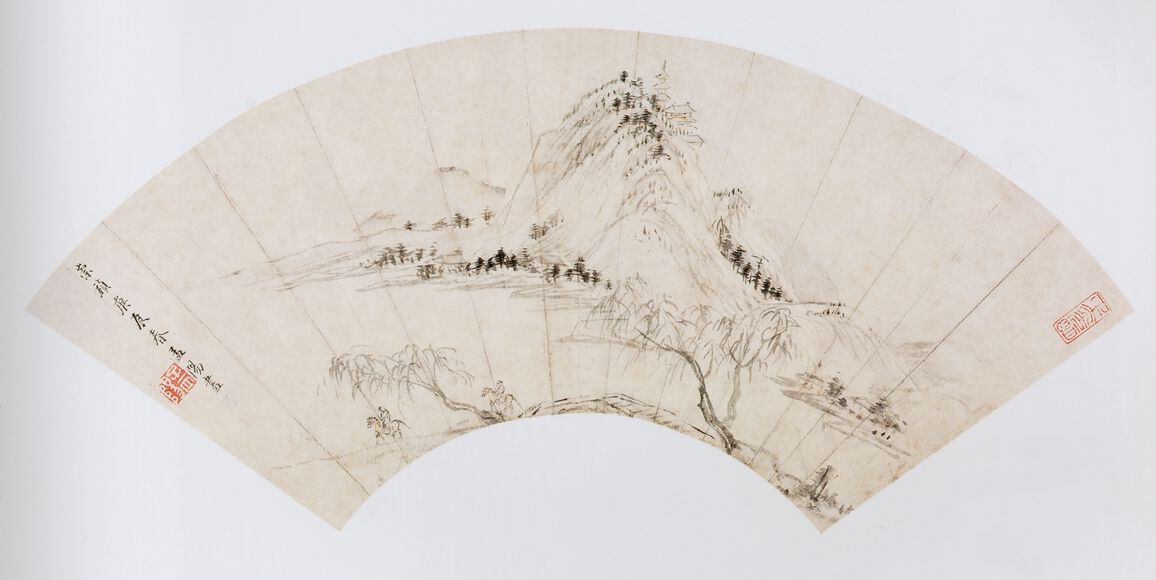 柳桥山寺图预览图