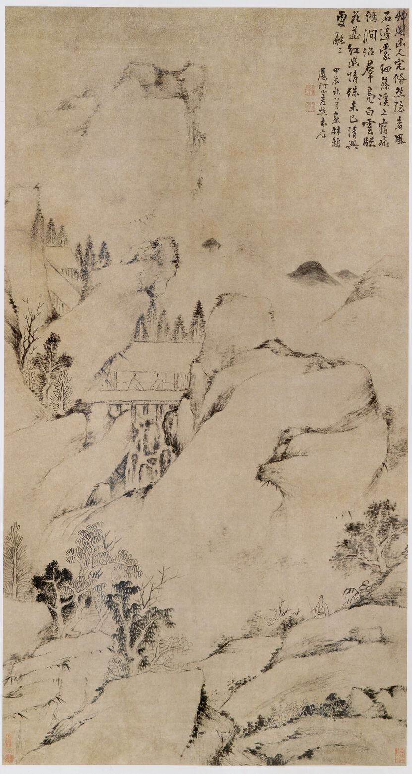 草阁幽情图预览图