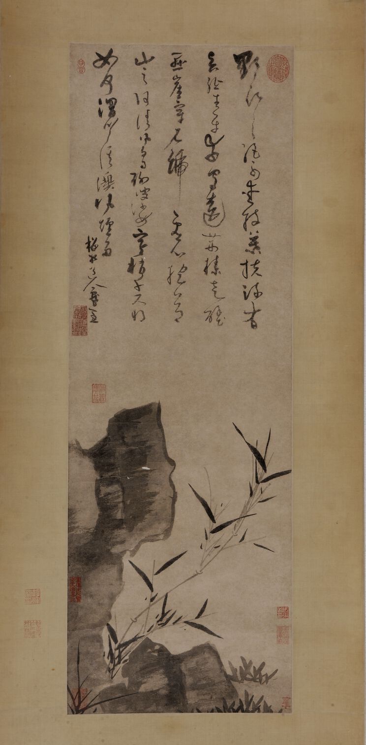 野竹图预览图