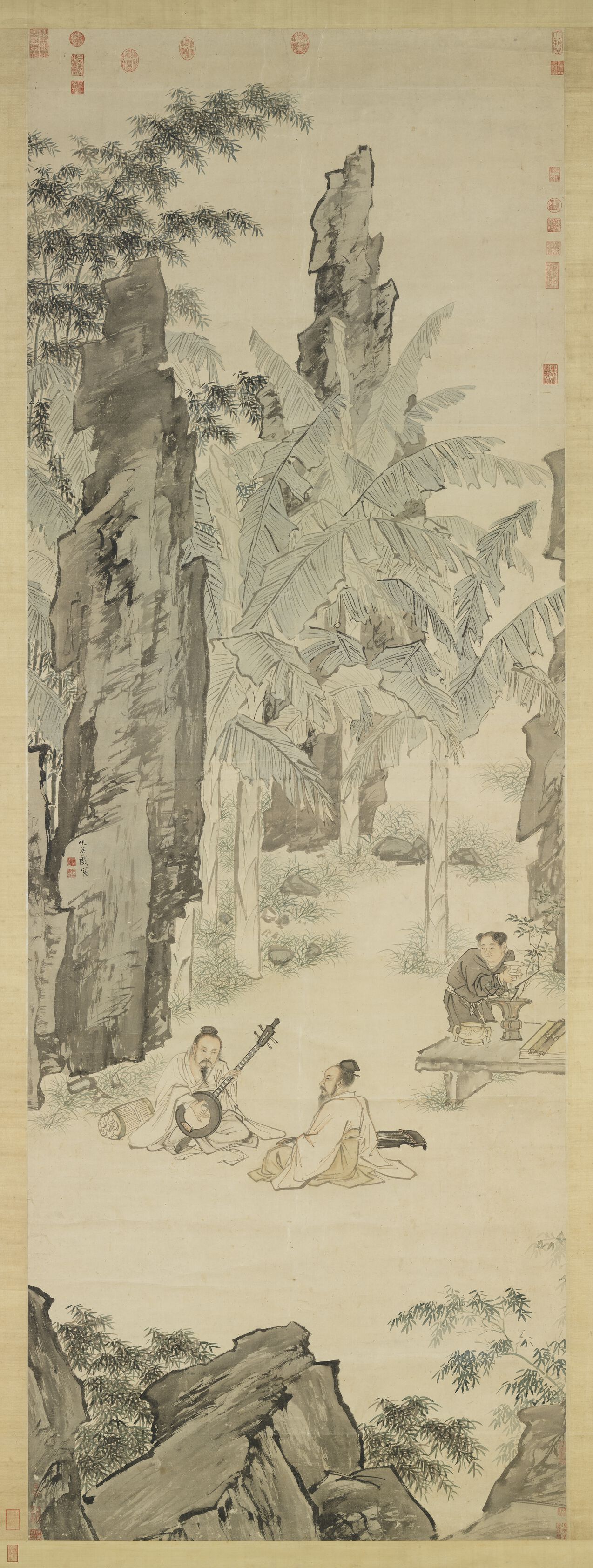 蕉阴结夏图预览图