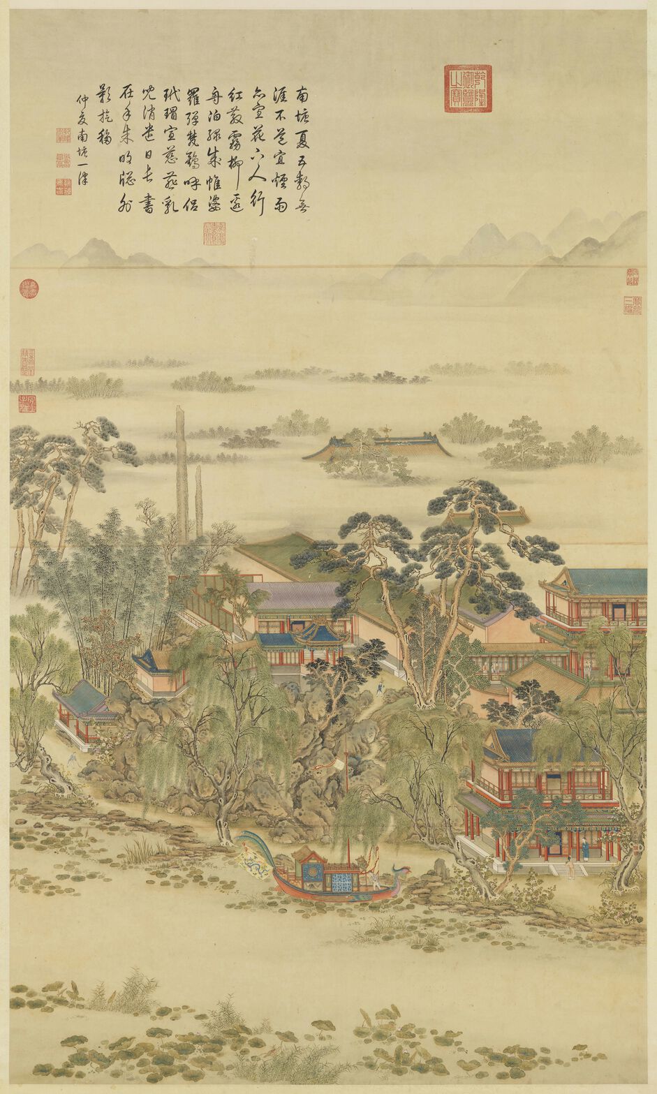 十二月禁御图之蕤宾日永图预览图