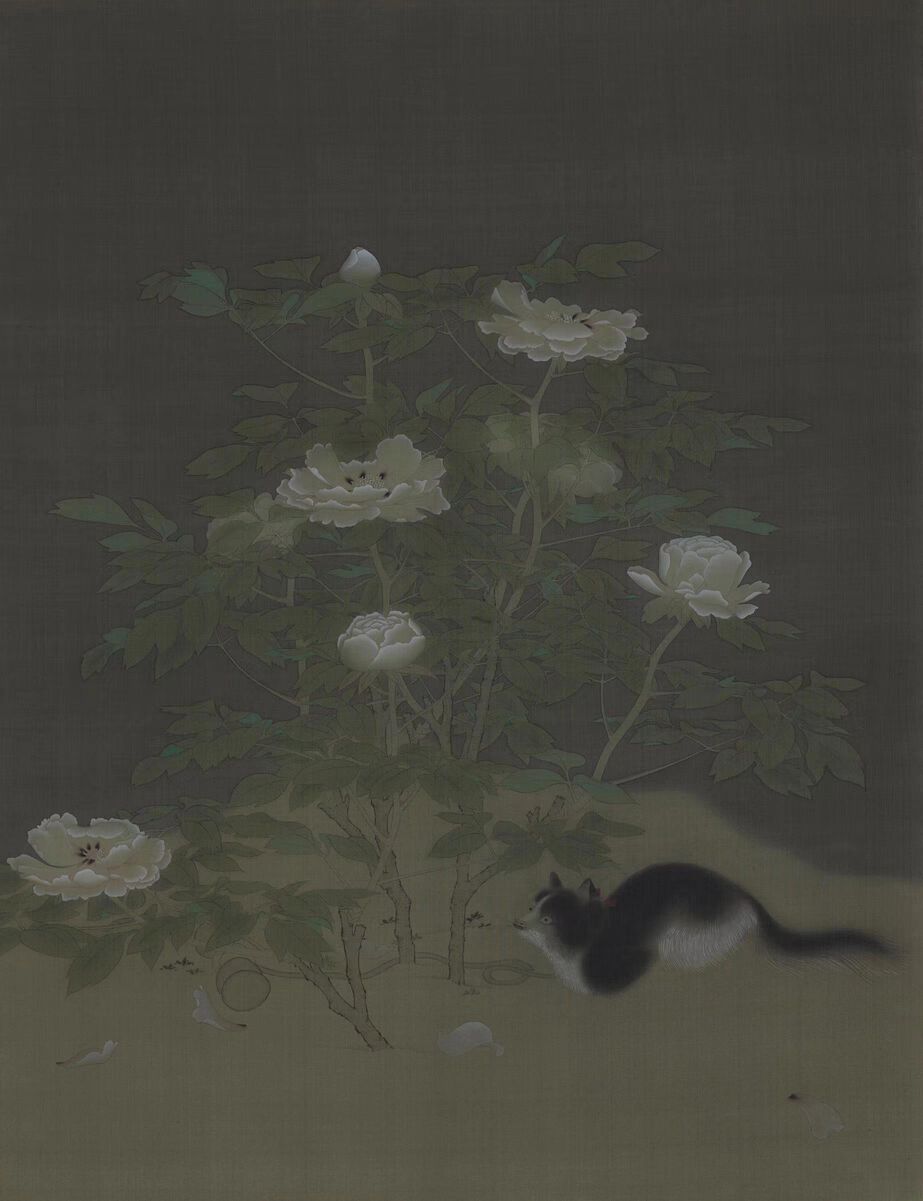 临《富贵花狸图》预览图