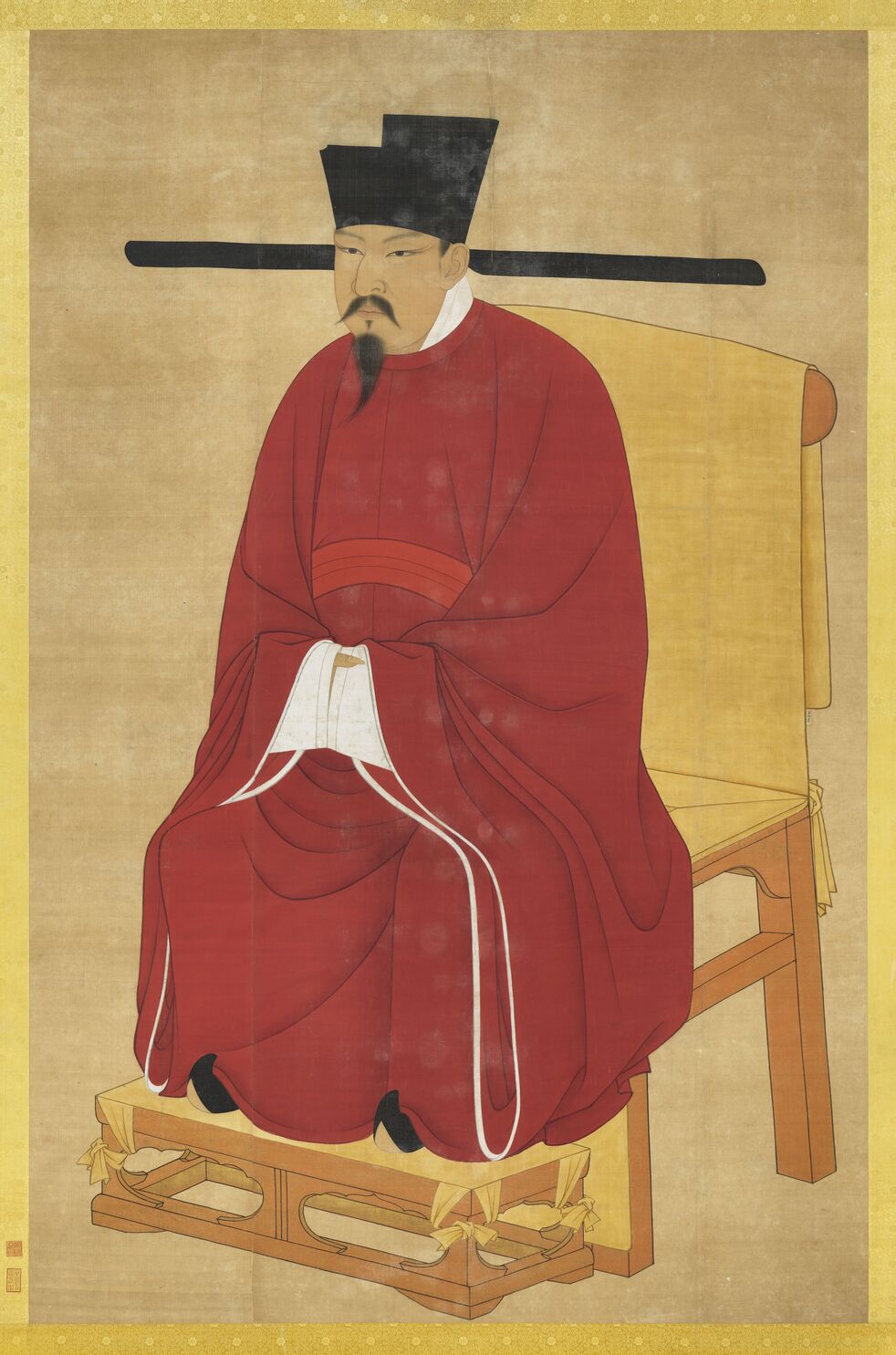 宋神宗坐像预览图