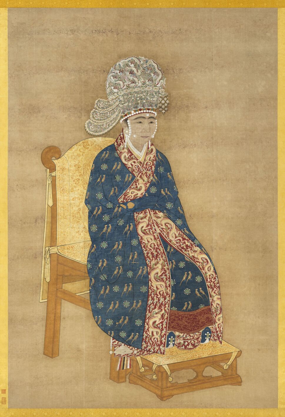 宋英宗后坐像预览图