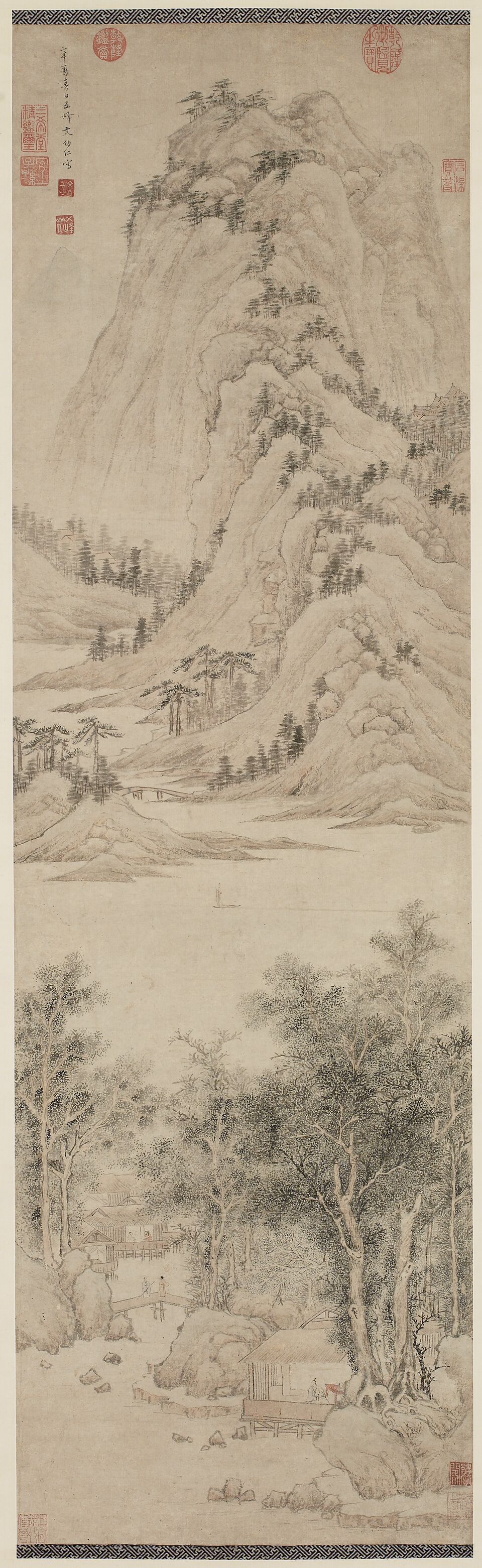 山水轴预览图