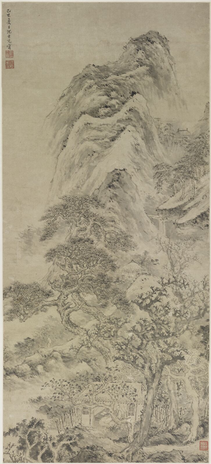 山水轴缩略图