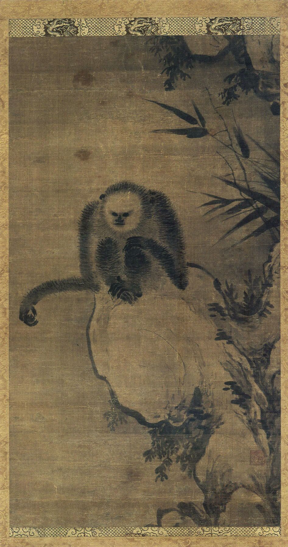 竹猿图预览图