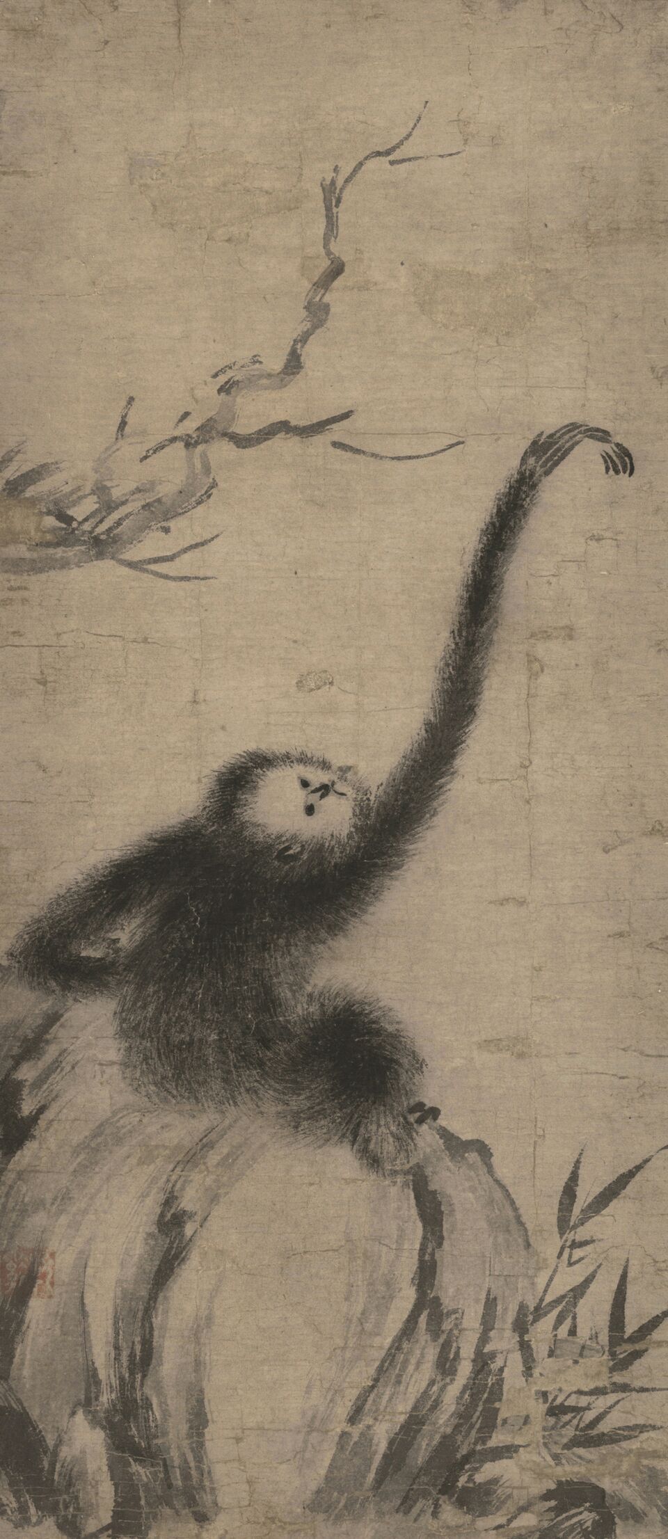 独坐猿图预览图