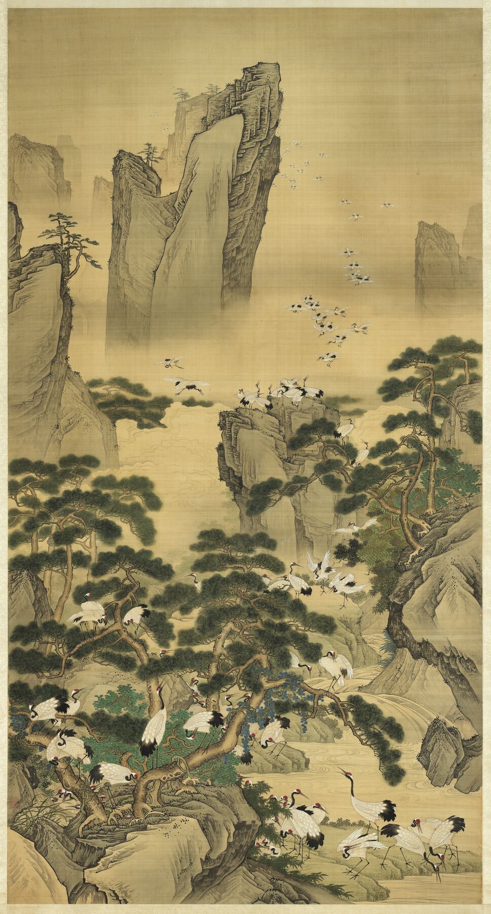 百鹤图预览图