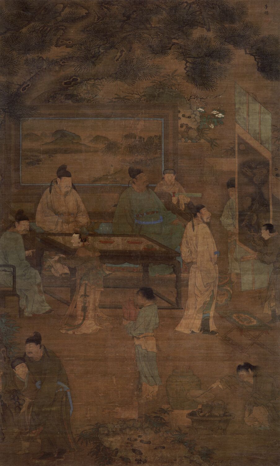 琴棋书画图-画预览图