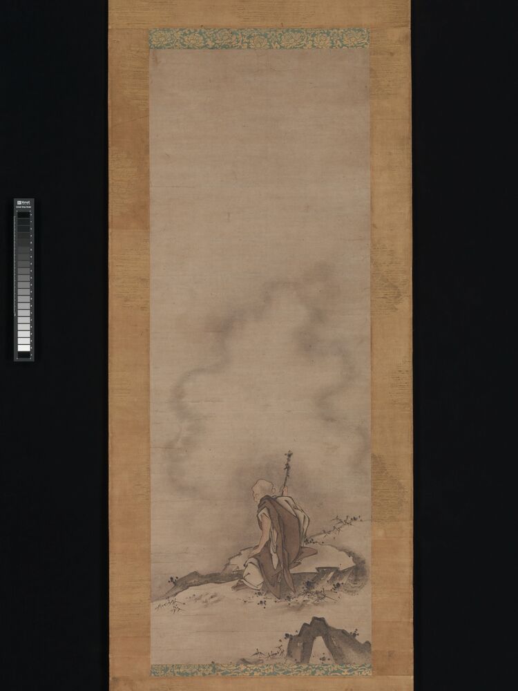 丰干寒山拾得图-1预览图