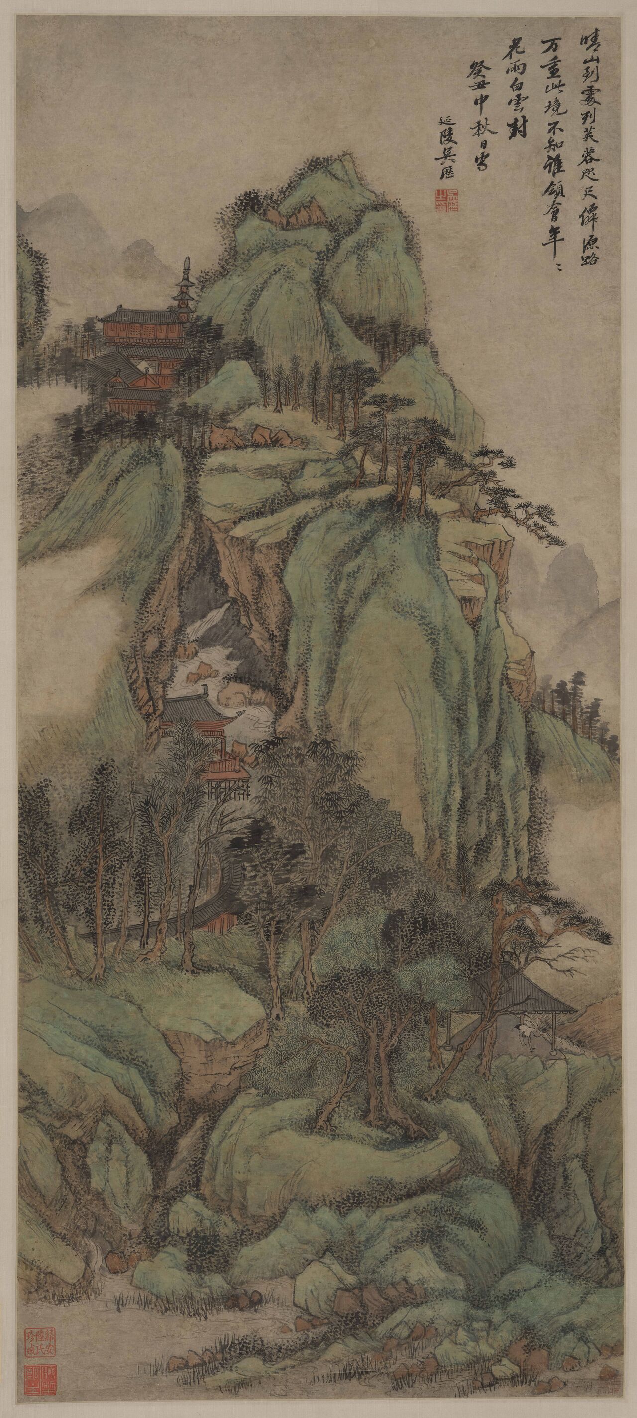 芙蓉仙山图预览图