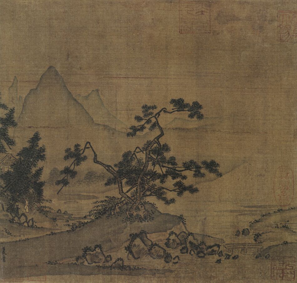 春游晚归图预览图