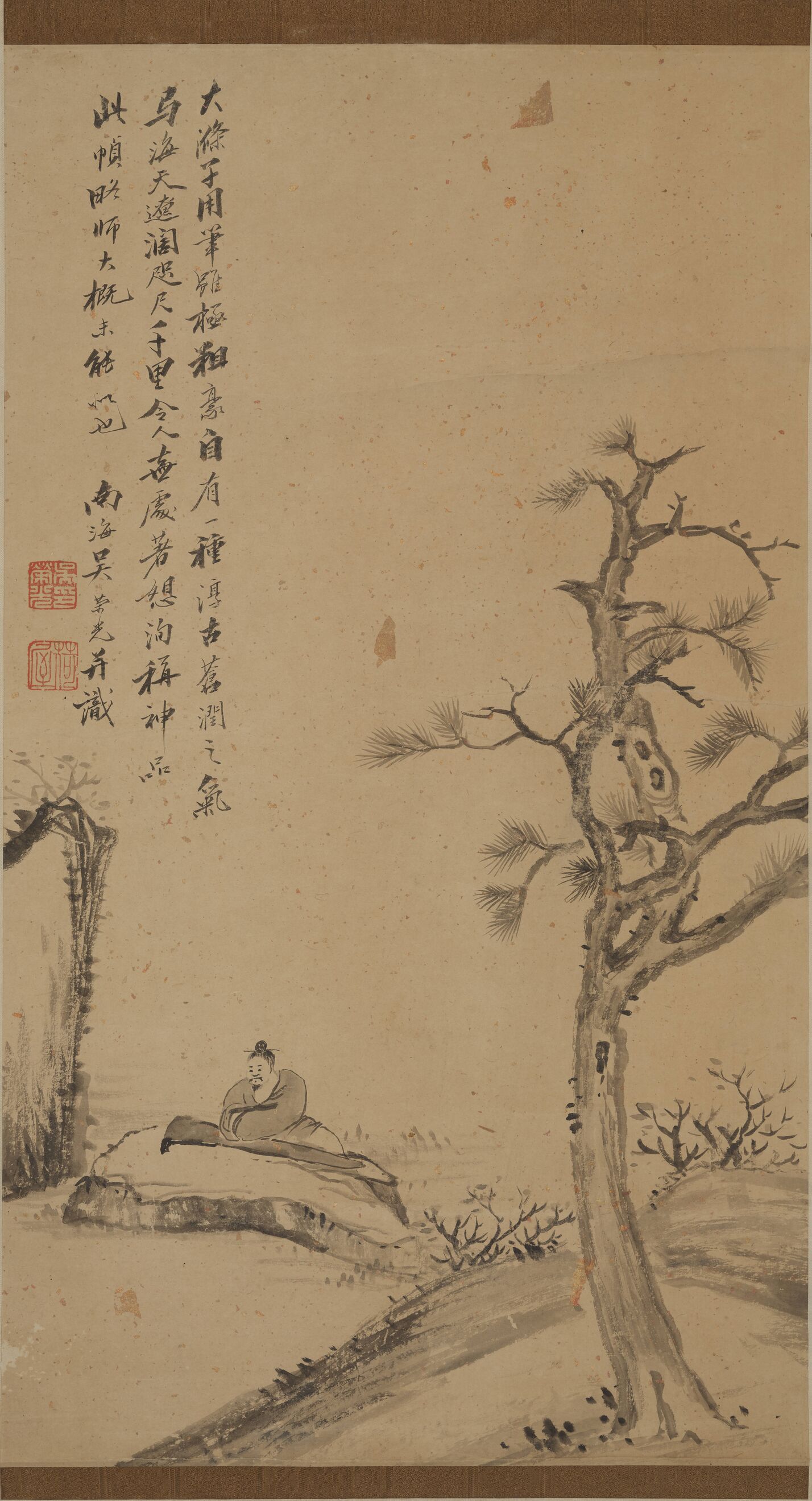 拟石涛山水预览图