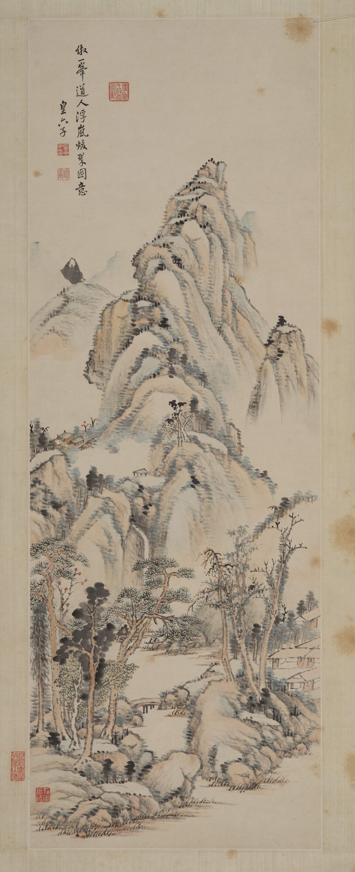 仿大痴山水立轴缩略图