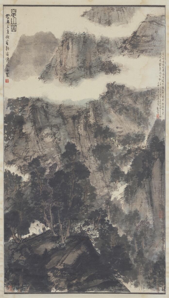 夏山图预览图