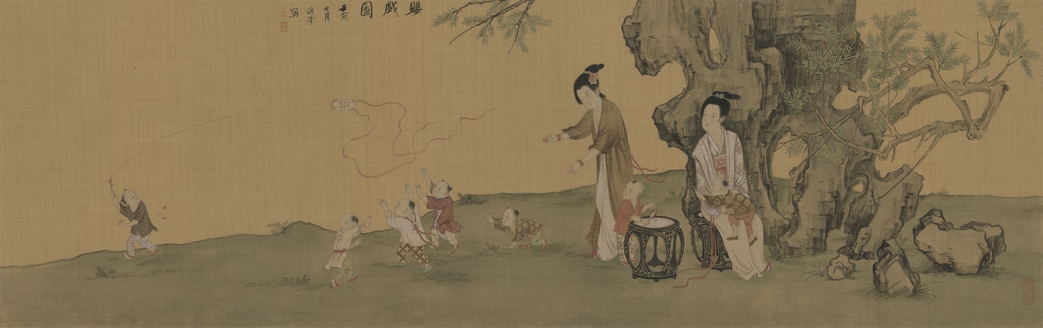 婴戏图预览图