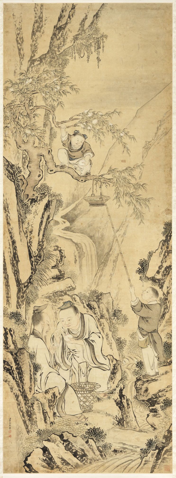 桃实仙人图预览图