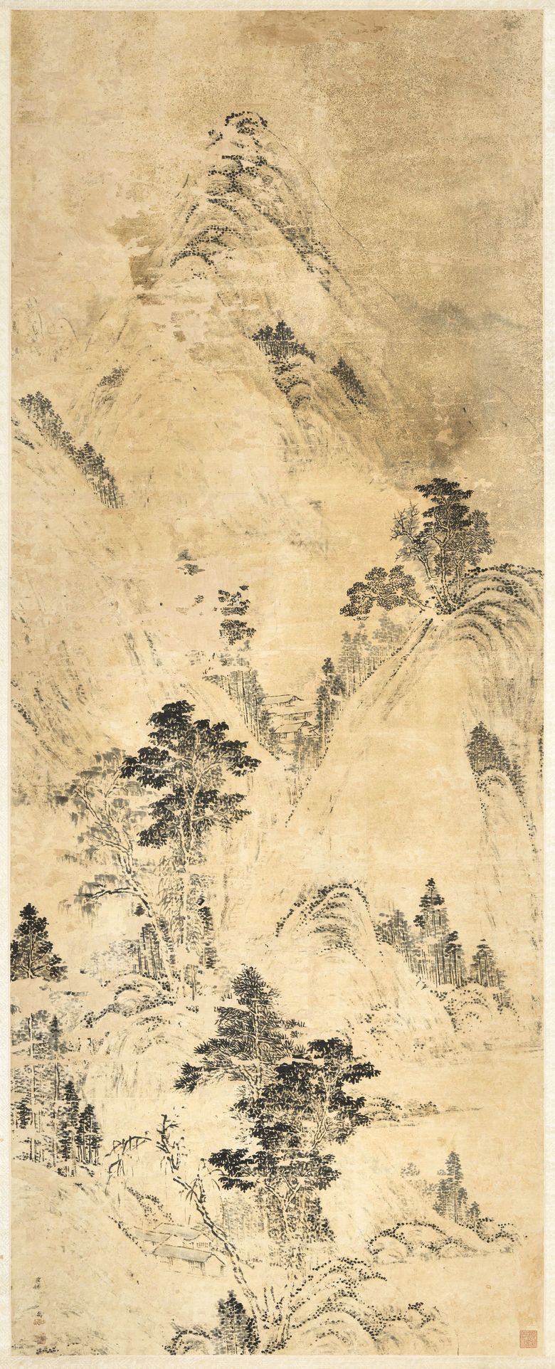 岩壑幽居图预览图