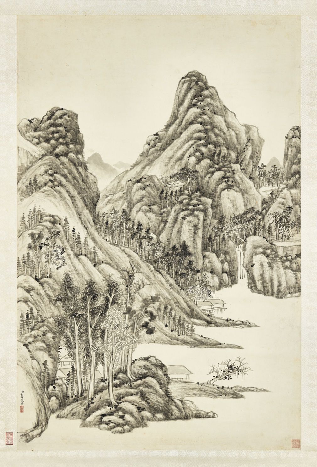 弘旿林泉幽居图缩略图