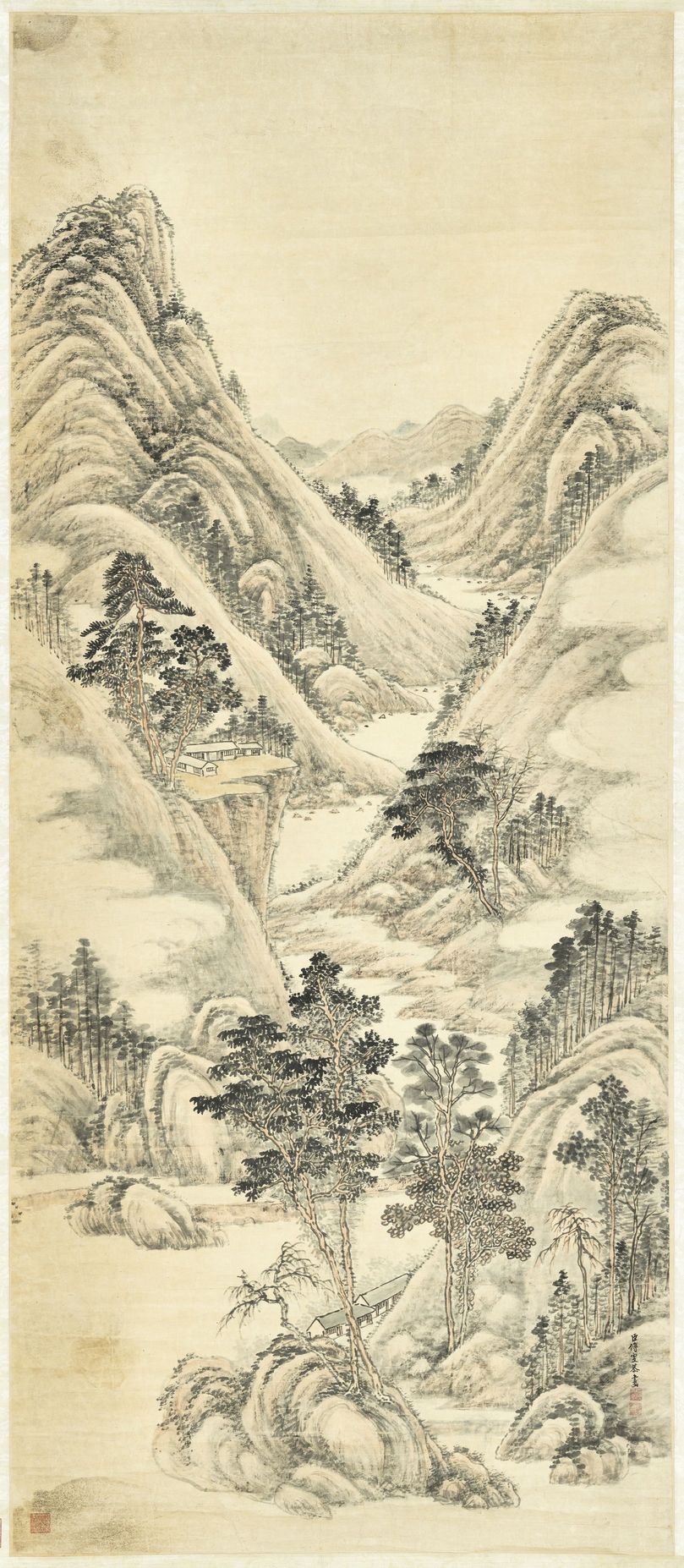 秋日山居图缩略图