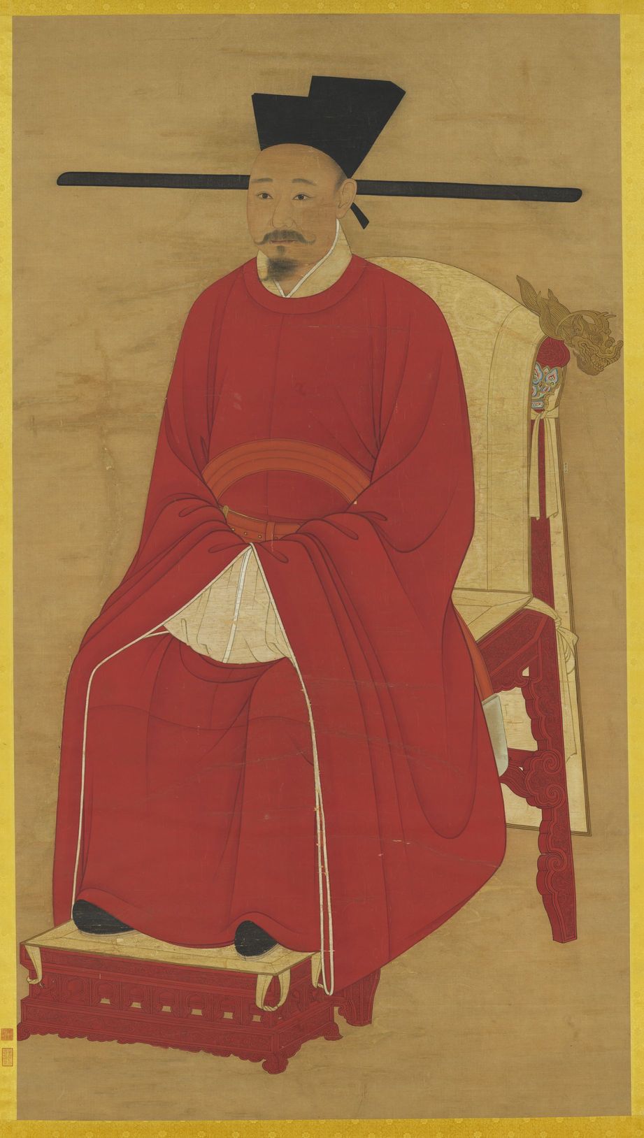 宋孝宗坐像预览图