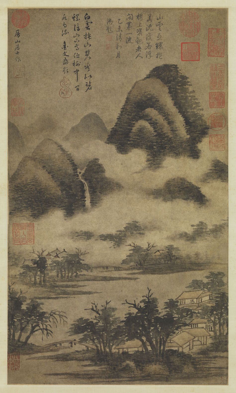 云峦飞瀑图缩略图