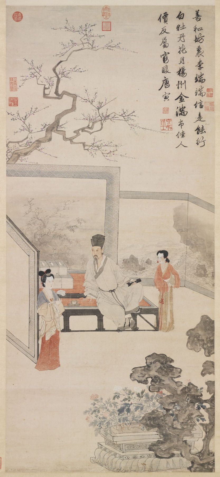 仿唐人仕女图预览图