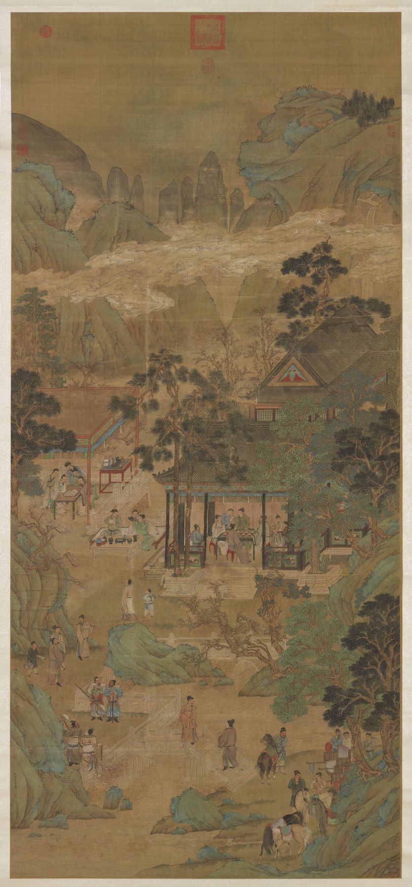 十八学士登瀛洲图预览图