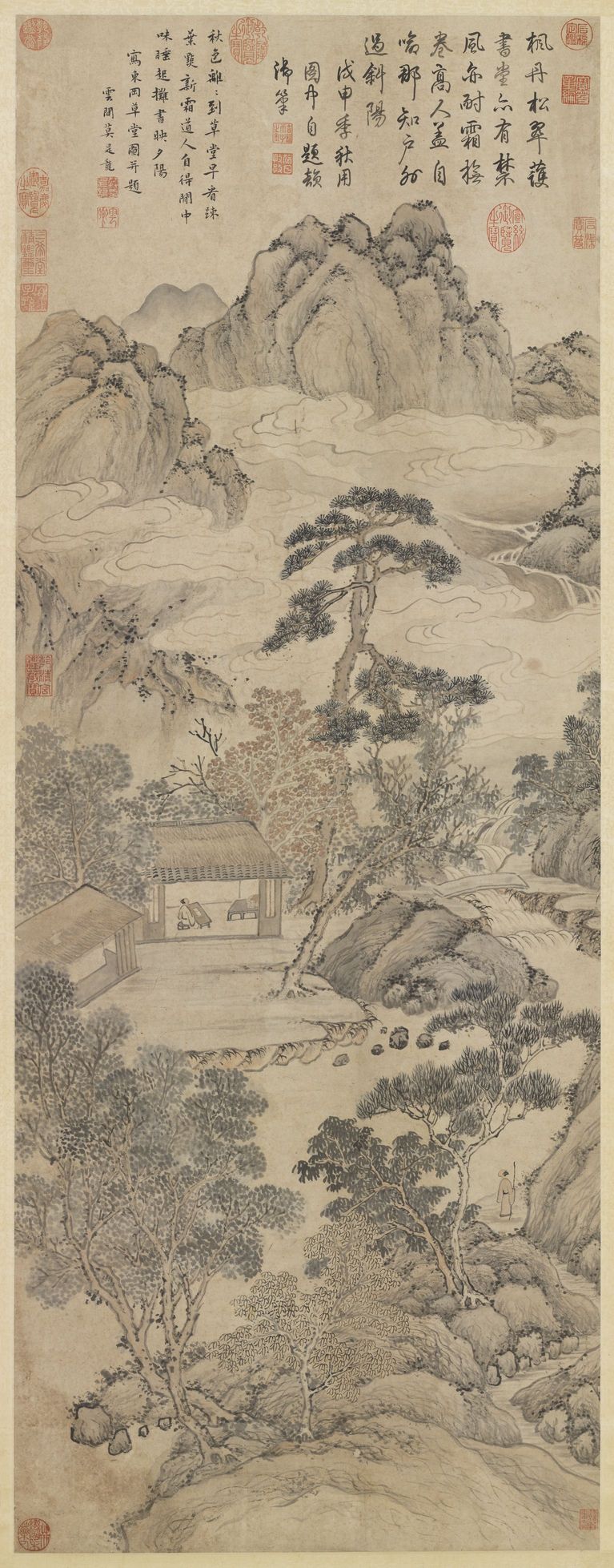东冈草堂图缩略图