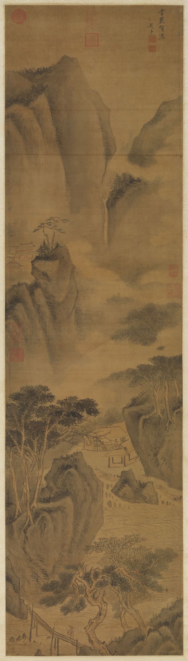 云岩响瀑图预览图