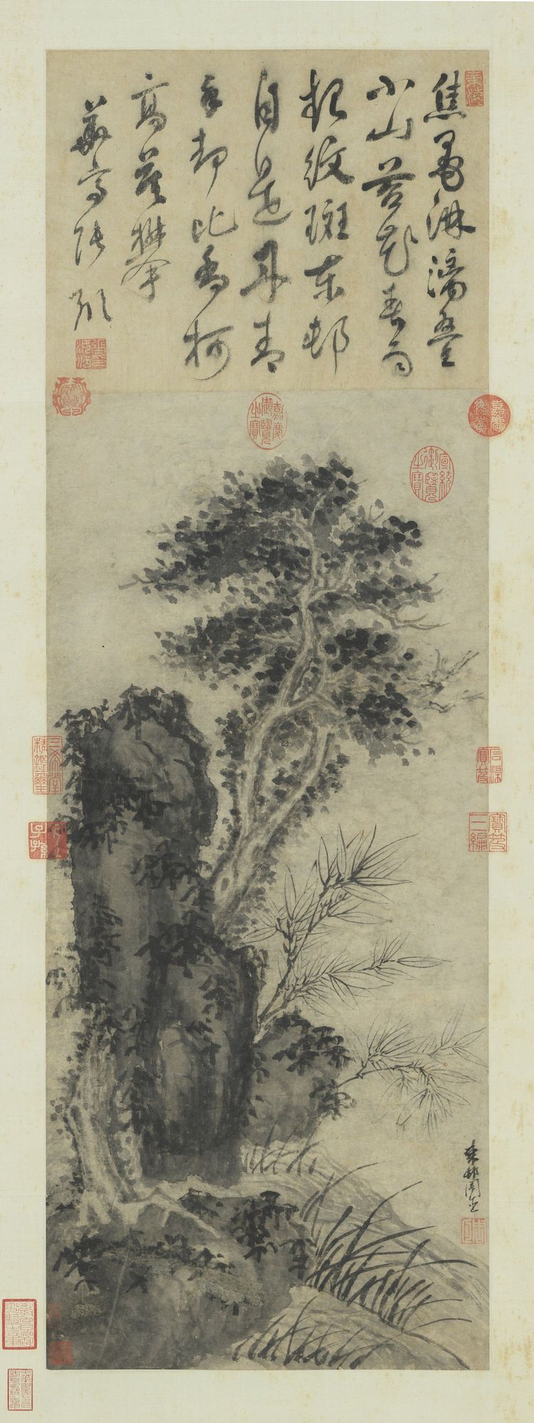 竹柏图预览图