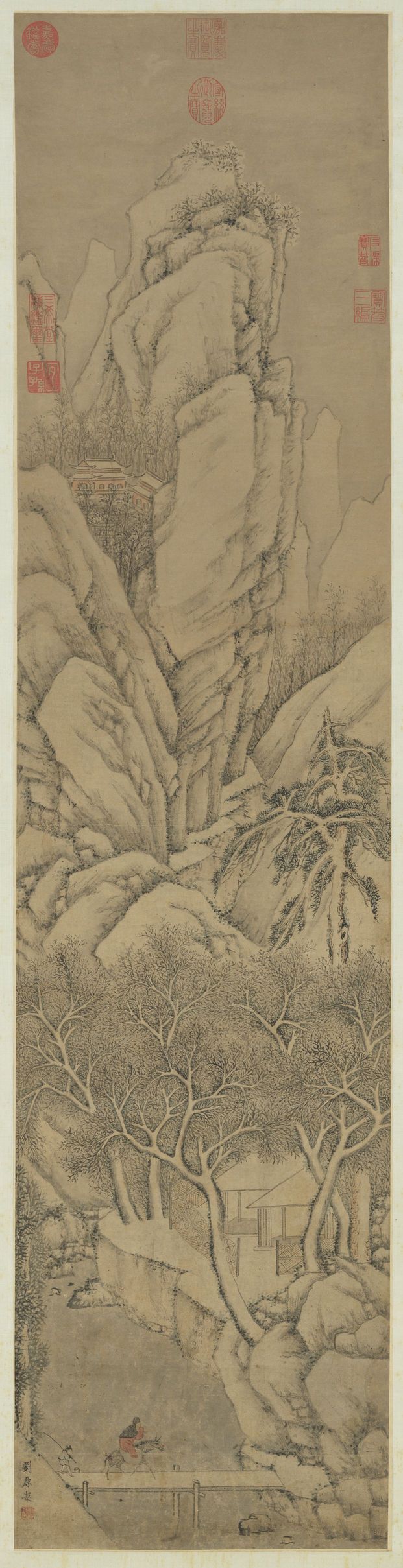 林峦积雪图缩略图
