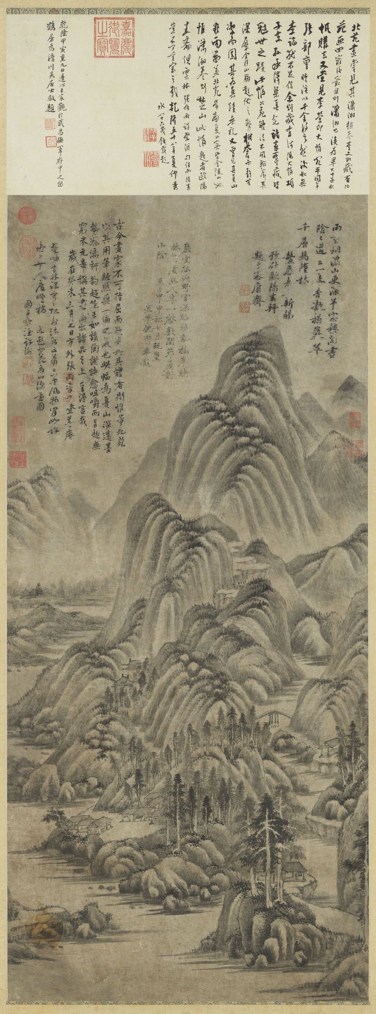 夏山深远图预览图