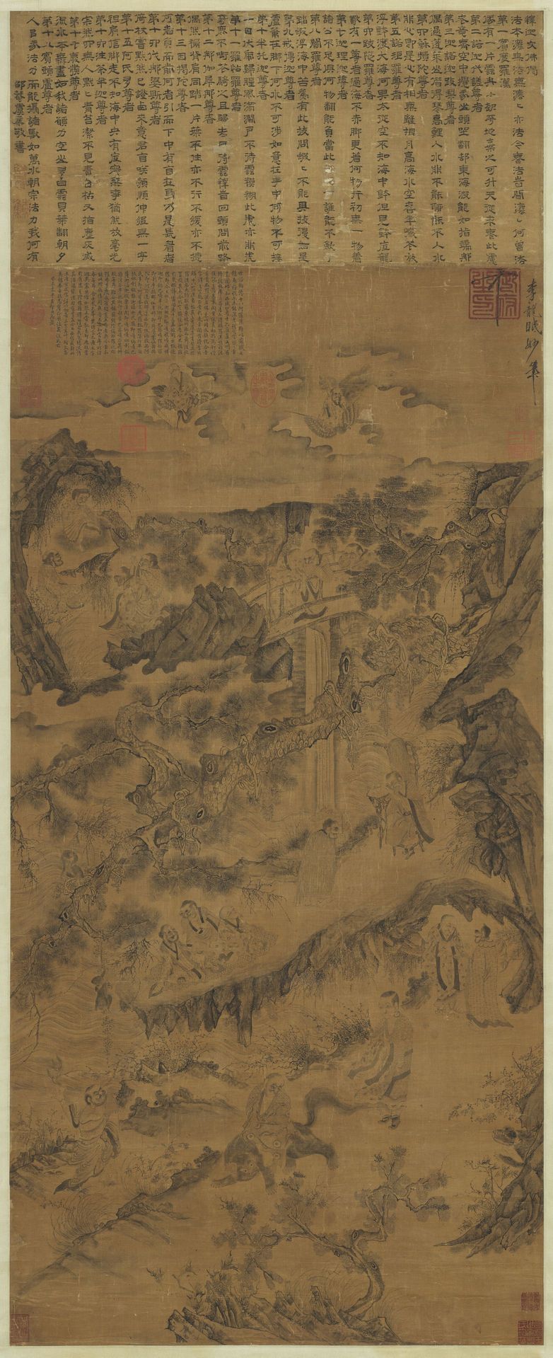 十八罗汉图预览图