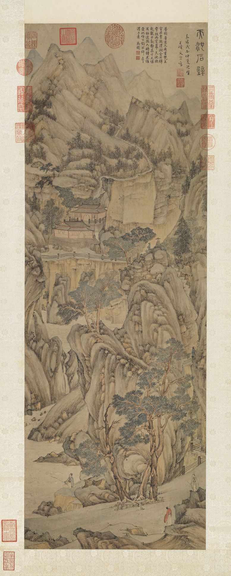 天池石壁图预览图