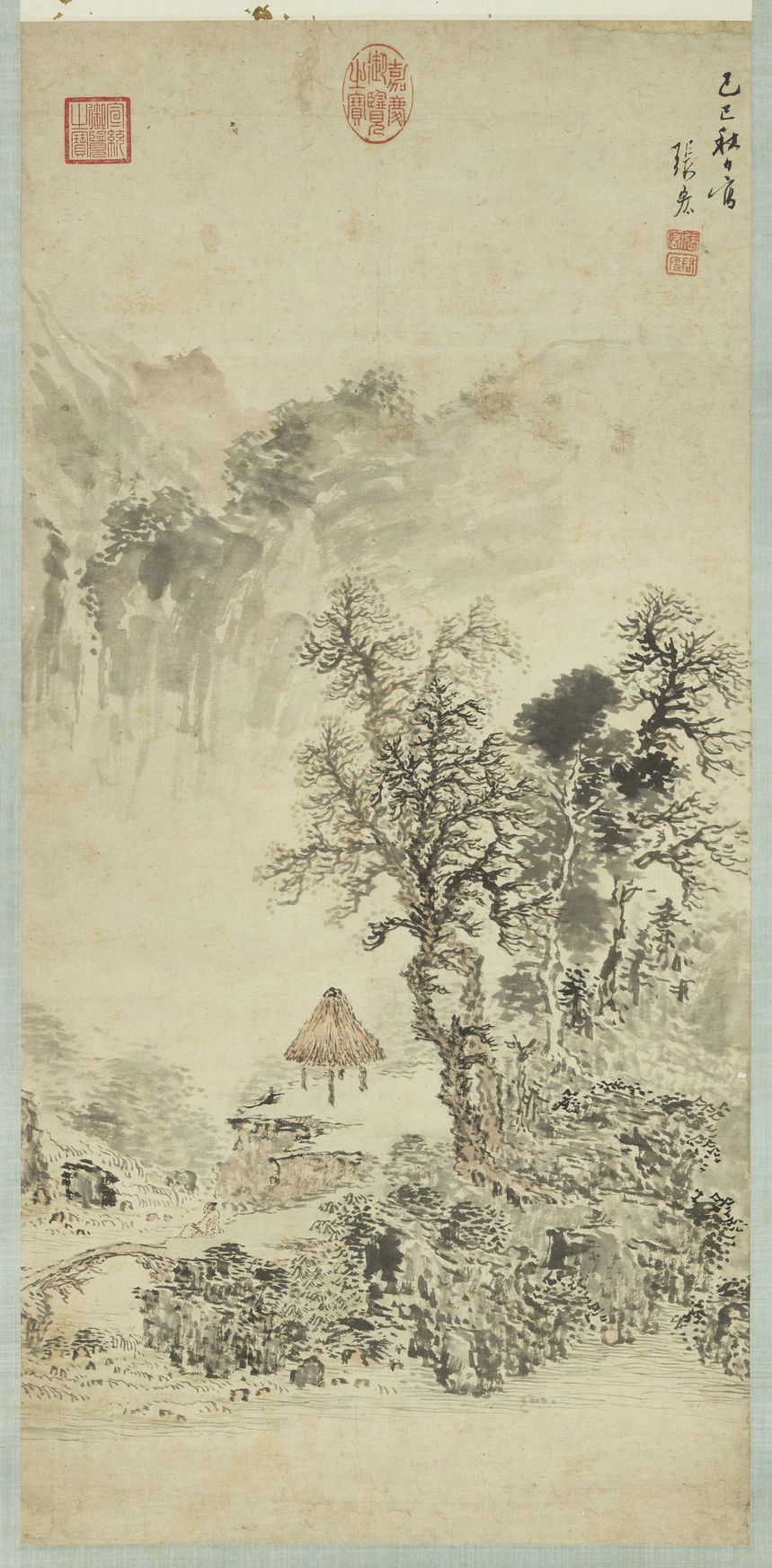 山水轴预览图
