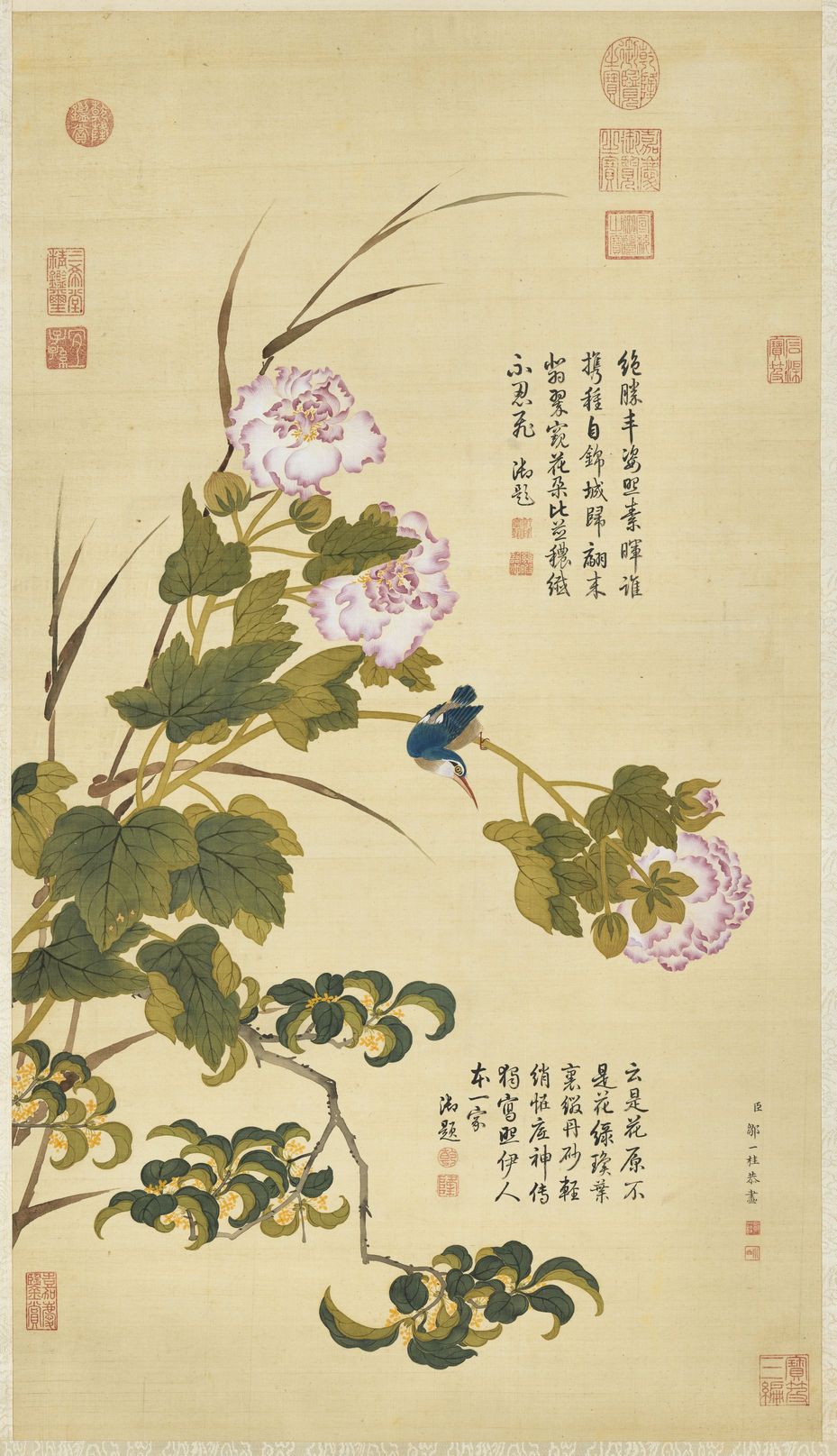 芙蓉丹桂图预览图