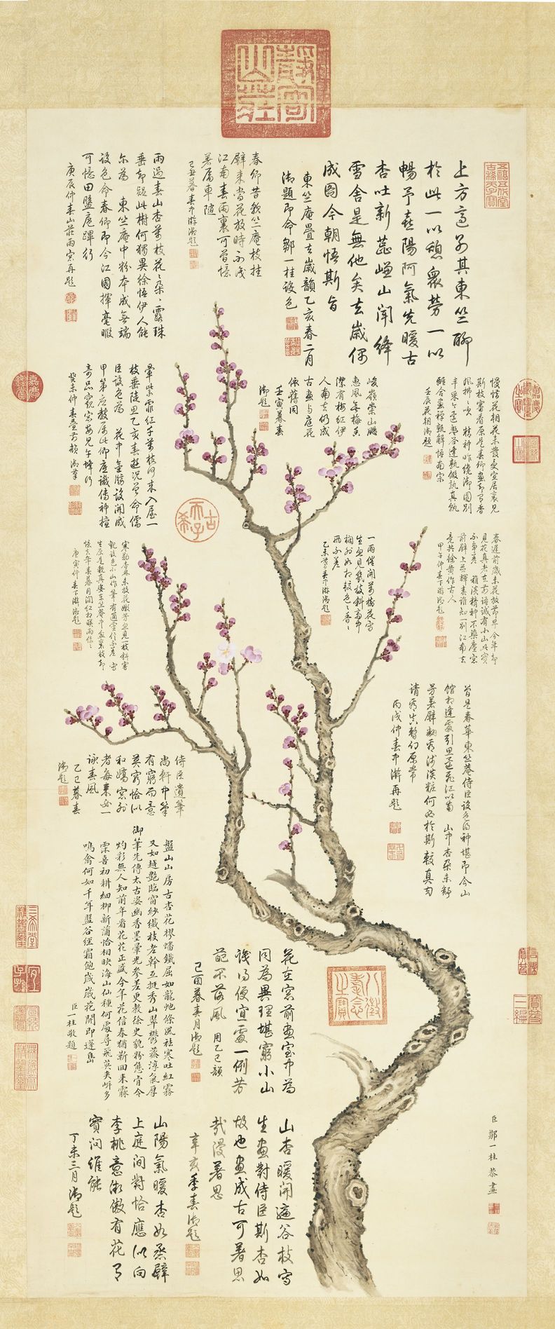 御题杏花图预览图