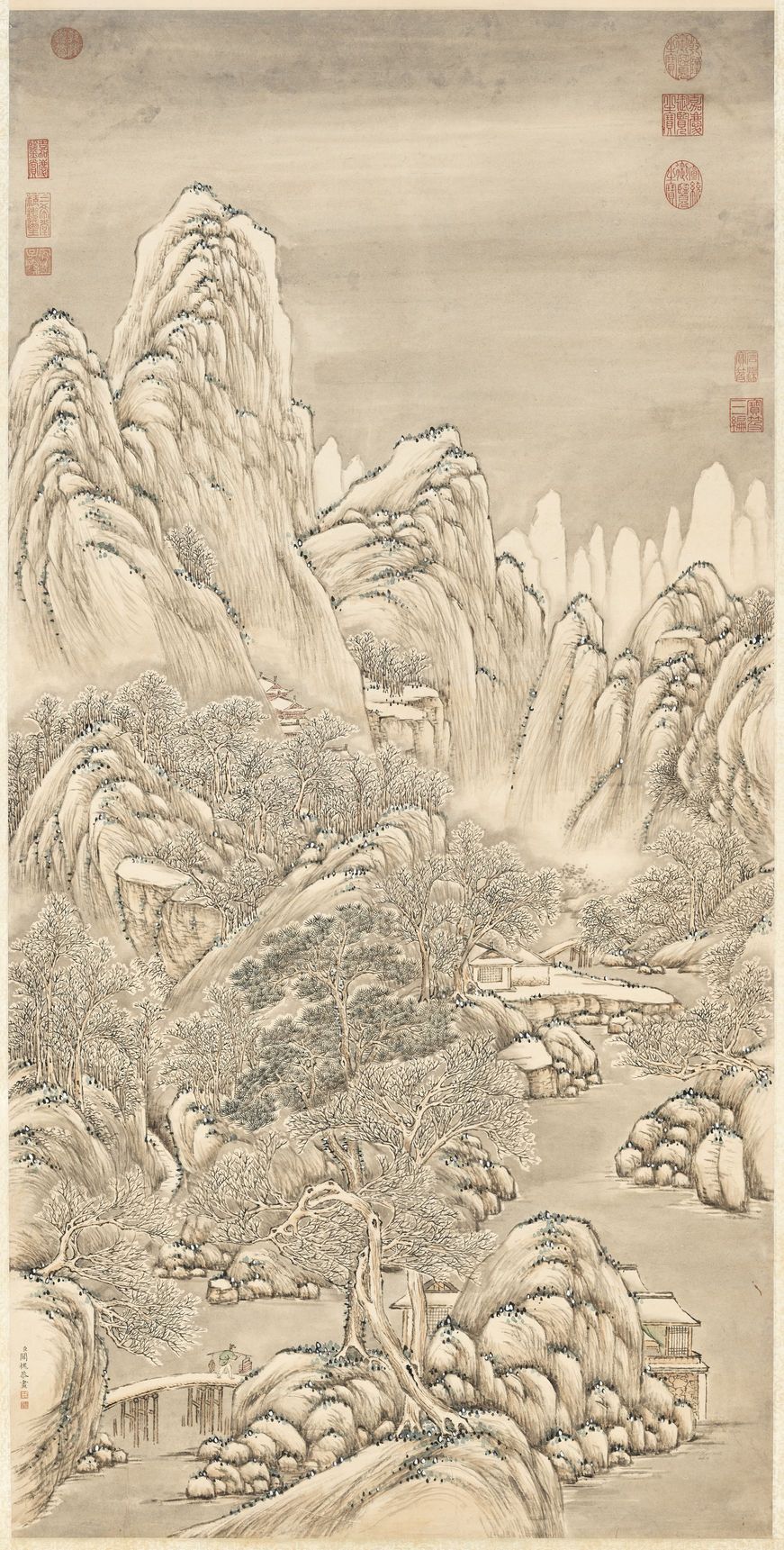 群峰积玉图缩略图