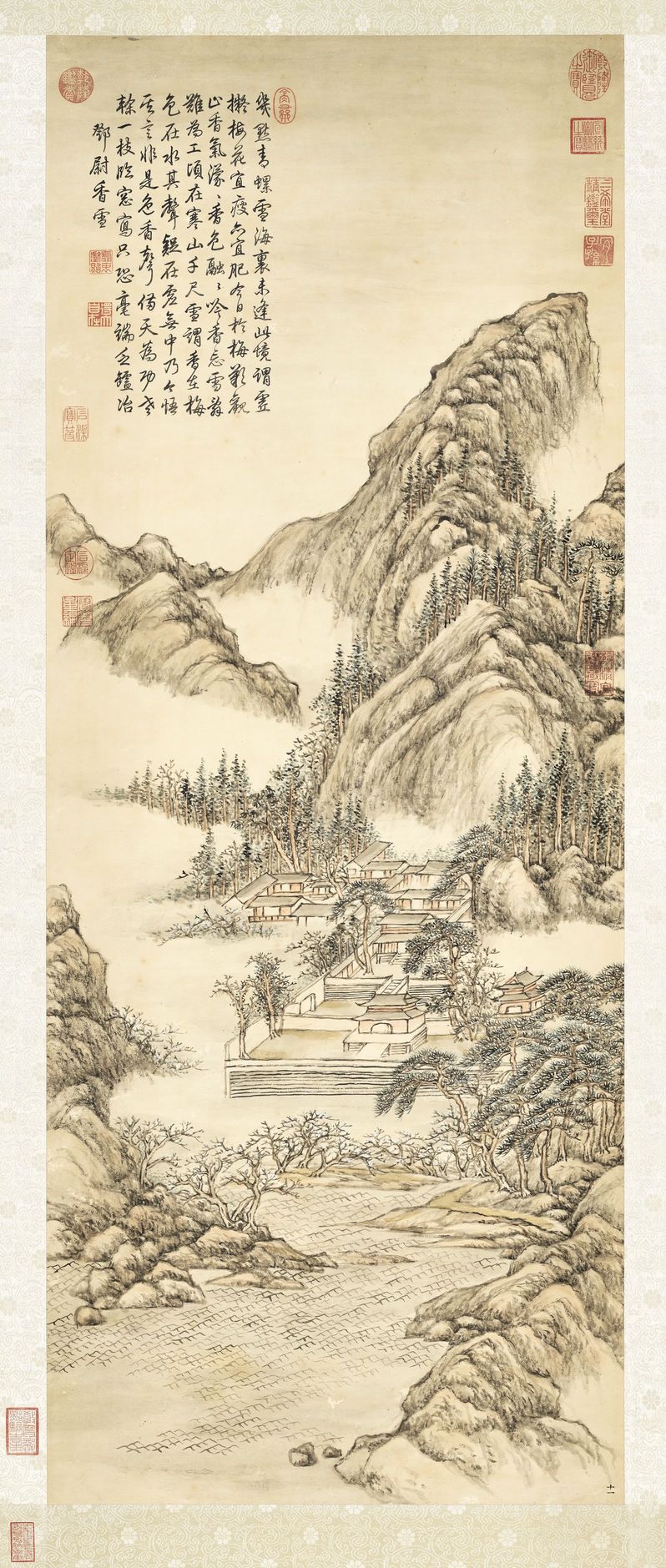 邓尉香雪图预览图