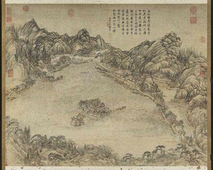 西湖图预览图