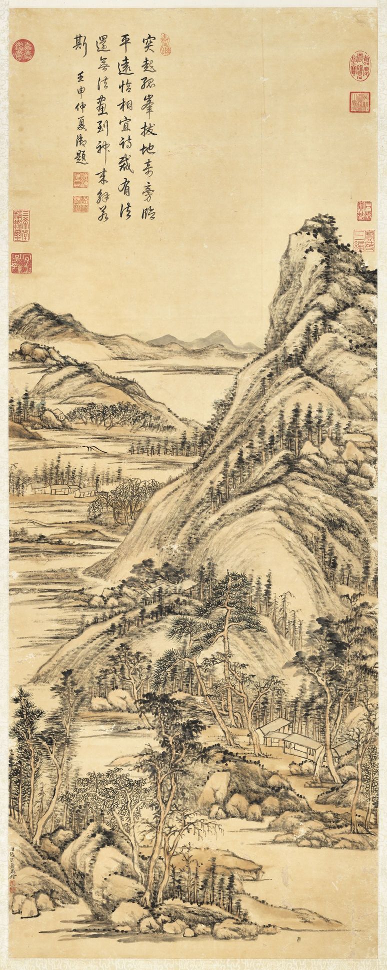 山水高宗御题图预览图