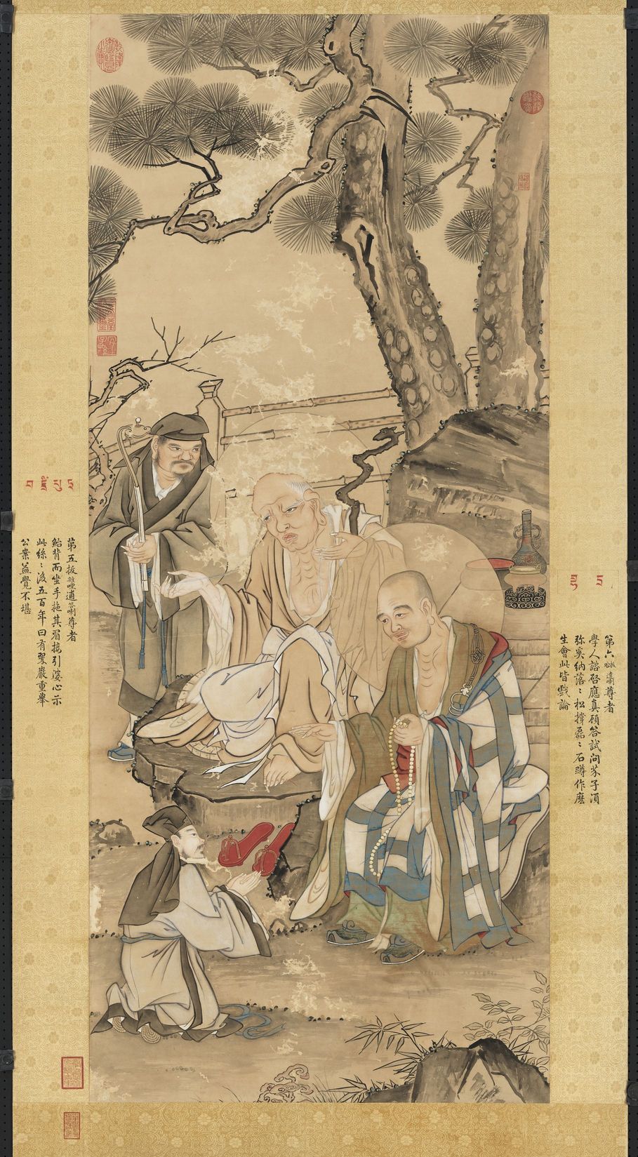 仿贯休画罗汉预览图