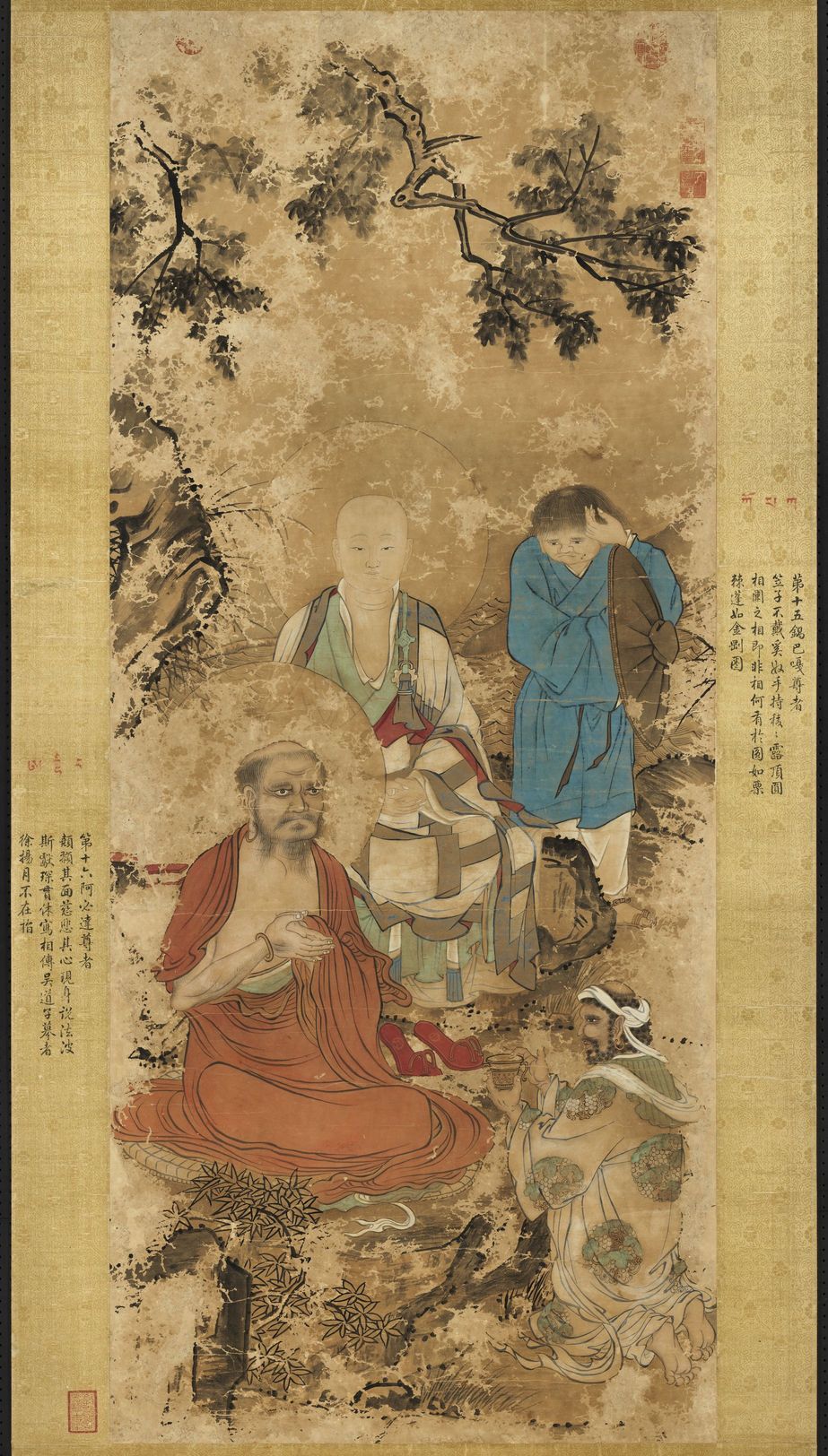 仿贯休画罗汉预览图