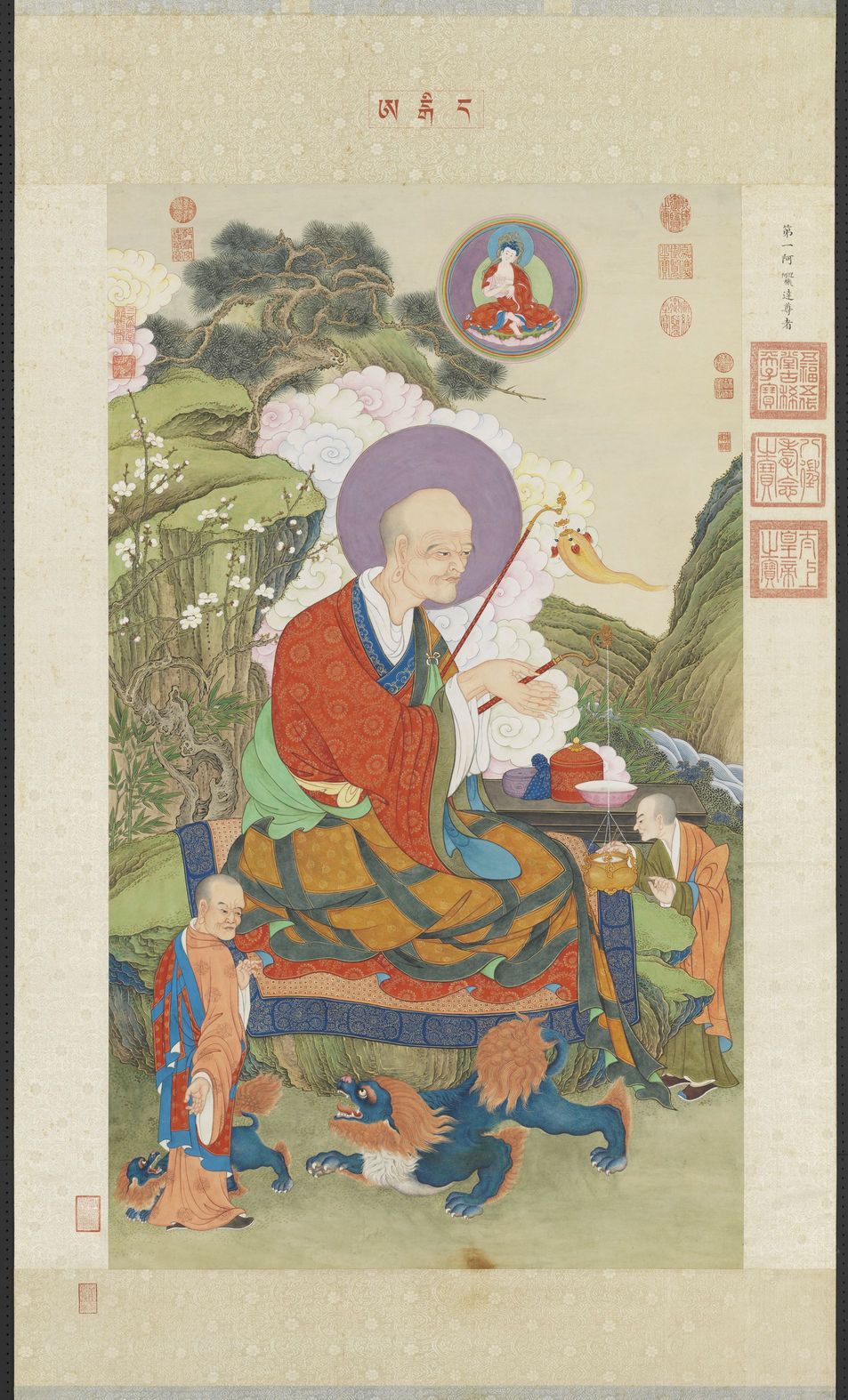 第一阿迎阿机达尊者图预览图
