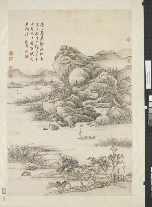 荻浦秋帆高宗御题图预览图