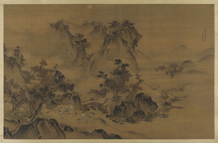 稚子候门图缩略图